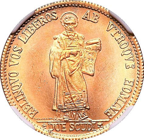 2 Scudi Resumption Of Coinage San Marino Numista