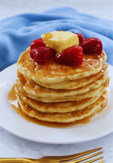 Pancakes Without Eggs - Oh So Foodie