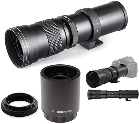 420 800mm840 1600mm F8 16 Manual Telephoto Lens For Canon Eos Rebel