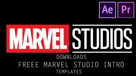 MARVEL STUDIO Intro Adobe Premiere Pro Marvel Intro Adobe After