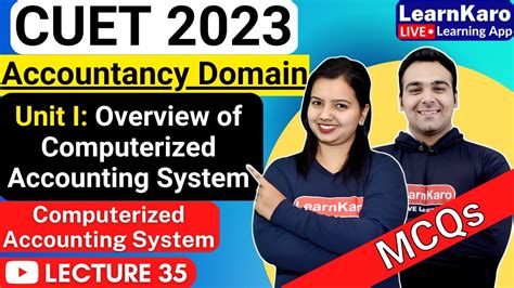 CUET 2023 Domain Test Accountancy MCQs Overview Of Computerised