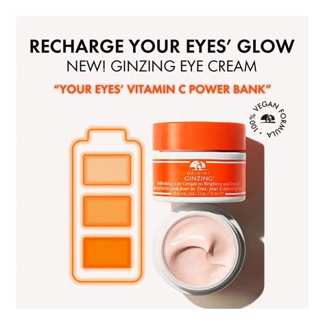 Buy Origins Ginzing Vitamin C Niacinamide Eye Cream To Brighten