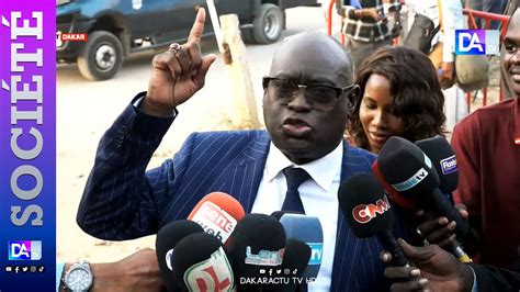 Me El Hadj Diouf Aux Avocats De Sonko Arretez De Manipuler L Opinion