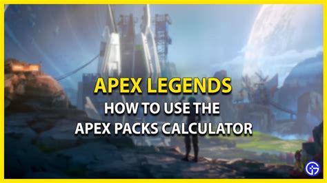 How To Find The Number Of Apex Legends Packs Youve Opened