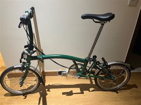 Brompton S6l 2021 Green Sports Equipment Bicycles And Parts Bicycles