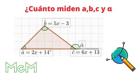 Calcular La Amplitud De Los ángulos De Un Triangulo Mica Youtube