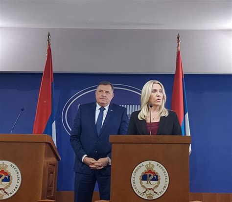 Milorad Dodik kandidat za predsjednika RS a Željka Cvijanović za