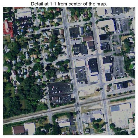 Aerial Photography Map of Davison, MI Michigan