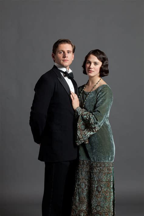 Allen Leech And Jessica Brown Findlay Downton Abbey Lady Sybil