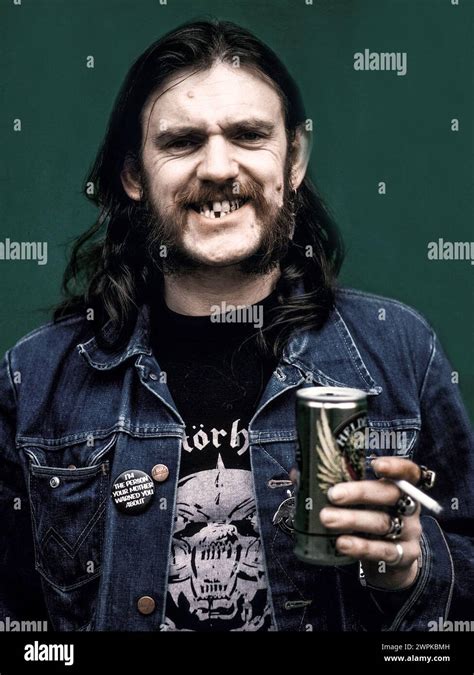 Lemmy Kilmister of Motörhead Stock Photo - Alamy