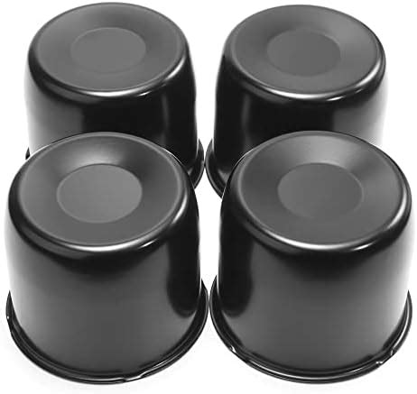 RTRHINOTUNING Lot De 4 Cache Moyeux En Acier Au Carbone Capots De