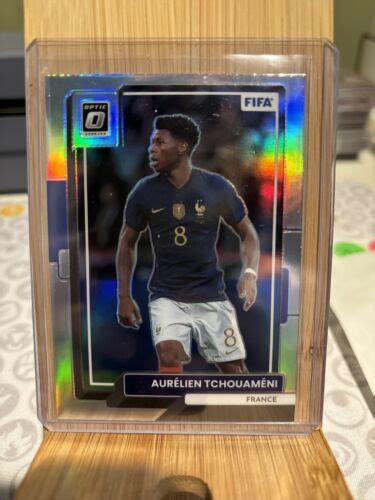 Aurelien Tchouameni Panini Donruss Fu Ball Fifa Optik Holo