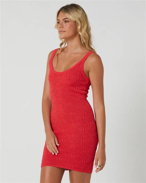 Sndys Josefina Mini Dress Red Surfstitch