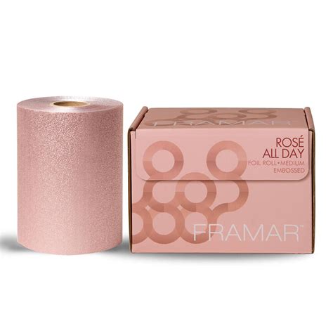 Framar Framar Reliëf Roll Rose All Day Folie En Papier Permanent