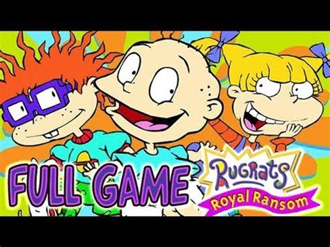 Rugrats Royal Ransom Walkthrough Full Movie Game Longplay Ps