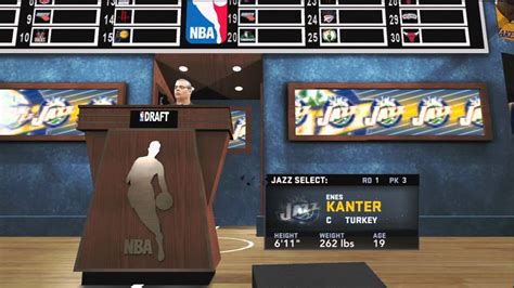 Nba 2k12 My Player Nba Draft 2011 Youtube