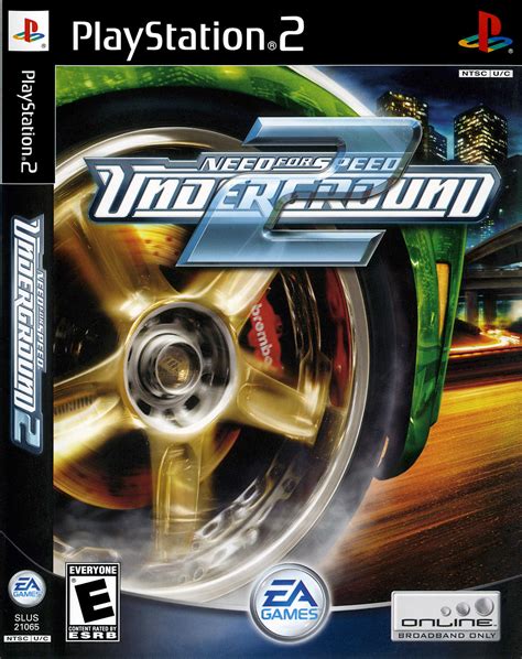 💿 แผ่นเกมส์ Ps2 💿 Need For Speed Underground 2 ⚔️ Playstation 2 Th