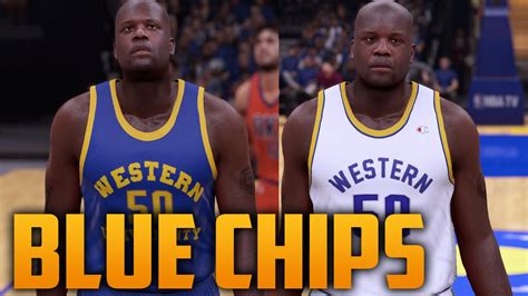 Nba 2k16 Blue Chips Jersey And Court Tutorial Youtube