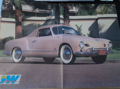 Prospekt Poster VW Karmann VW Käfer Comprare su Ricardo