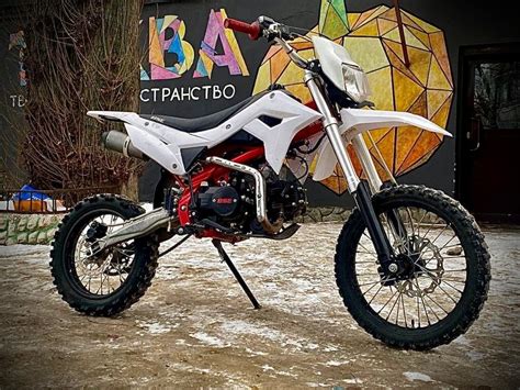 Купить б/у BSE PH 125 карбюратор 4 передачи в Молокове: белый питбайк ...