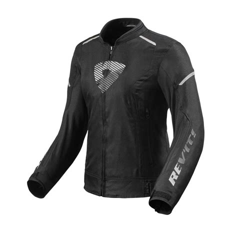 Revit Damen Motorradjacke Revit Sprint H2o Schwarz Motardinn