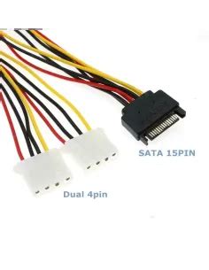 Pin Sata Male To Molex Ide Pin Female Adapter Extension Power Cable