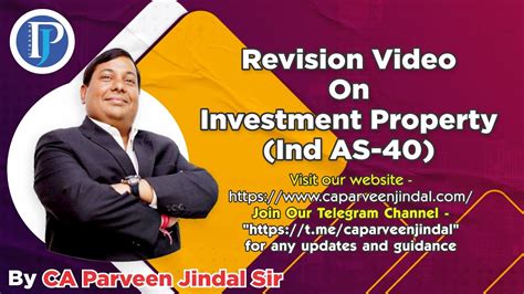 Revision Video On Investment Property Ind As Youtube