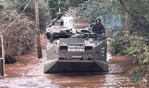 Grupamento De Fuzileiros Navais Completa Dias De Apoio No Rio Grande