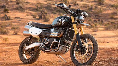 Triumph Schickt neuen Top Scrambler in Wüste World of Bike