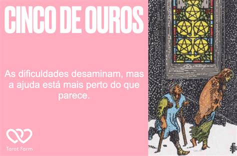 Cinco De Ouros Significado No Tarot Amor Dinheiro Saúde E Mais