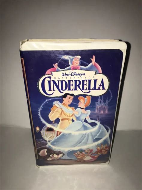 CINDERELLA WALT DISNEY Masterpiece VHS VCR Video Tape Used Movie