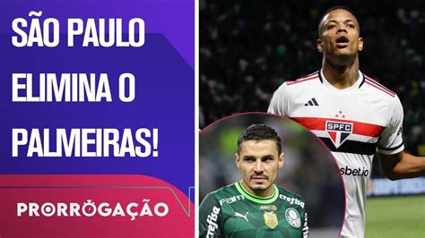 SÃO PAULO VENCE O PALMEIRAS DE NOVO E ESTÁ NA SEMIFINAL DA COPA DO