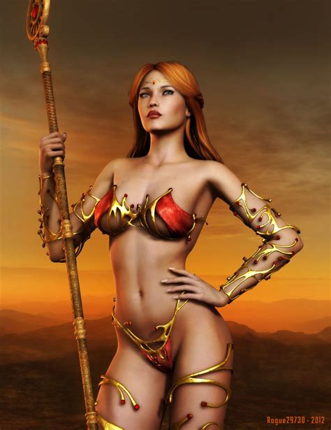 Barbarian Princess By On DeviantART Fantasy Play Woman Warrior