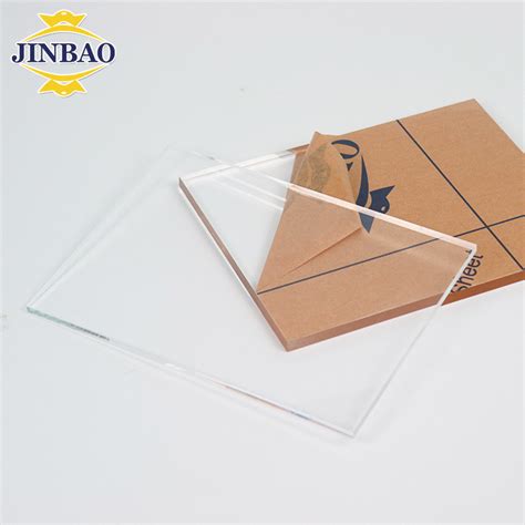 Jinbao 4 8FT PMMA Cast Laser Cut Acrylic Panels Perspex Sheet Clear