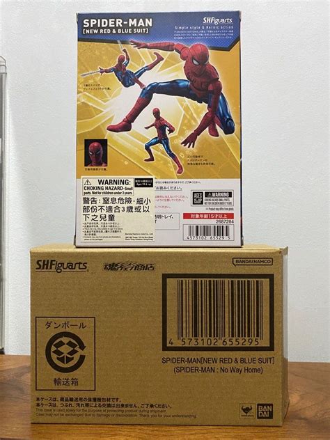 Shf Spider Man New Red Blue Suit Hobbies Toys Toys Games On