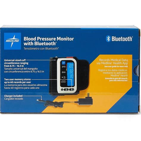 Medline Blood Pressure Monitor With Bluetooth