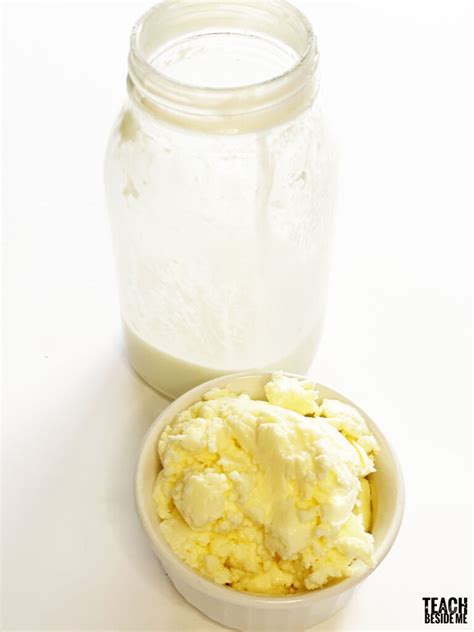 Kitchen Science Homemade Butter In A Jar Teach Beside Me