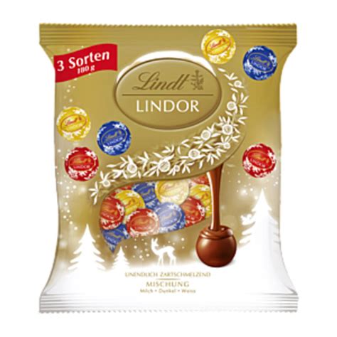 Lindt Lindor Mini Kugeln Mix G Von Rewe Ansehen