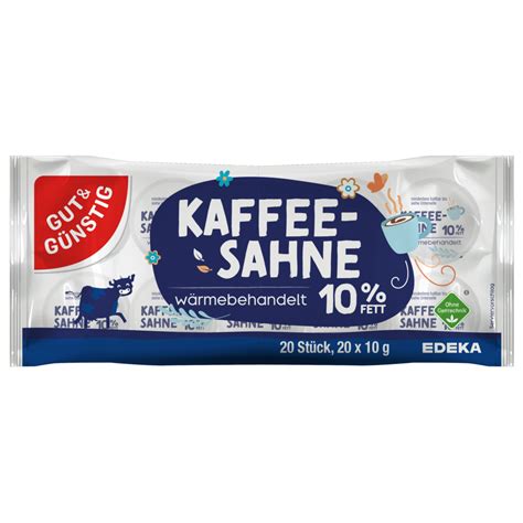 Kaffeesahne Fett Edeka