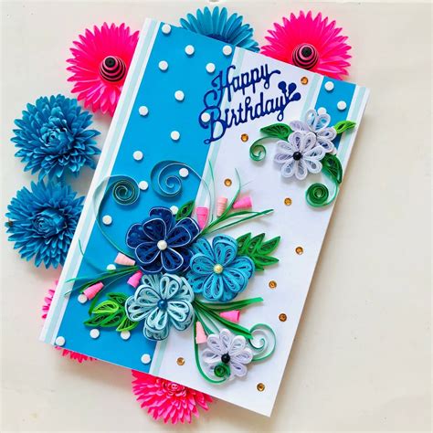 Handmade Birthday Card At Tankiaanblog Blog