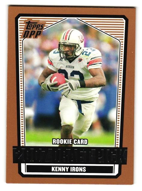 2007 Topps Draft Picks Prospects 119 Kenny Irons EBay