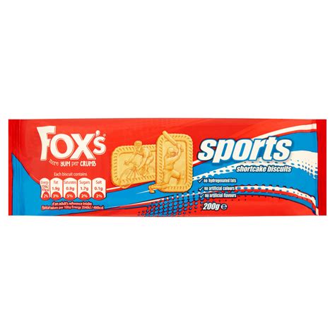 Fox's Sports Shortcake Biscuits 200g | Multipack Biscuits | Iceland Foods