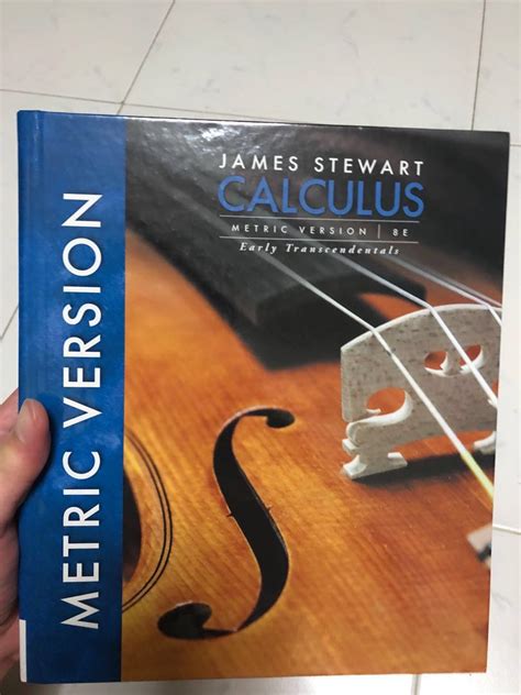 Calculus Metric Version 8th Edition By James Stewart Hobbies