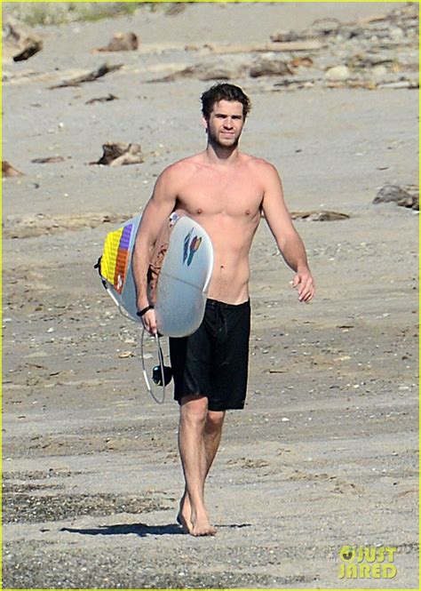 Chris And Liam Hemsworth Shirtless Surfing Duo Photo 2799412 Chris