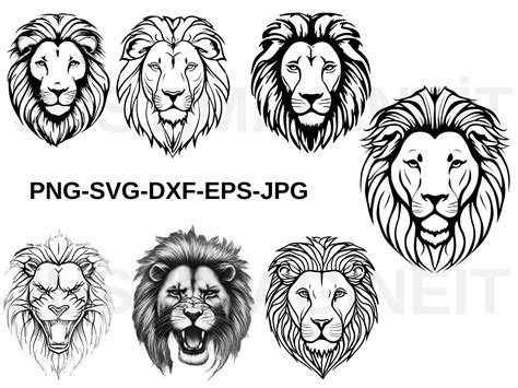 Lion Face Svg Lion Head Svg Lion Svg Lion King Svg Leo Svg Lion