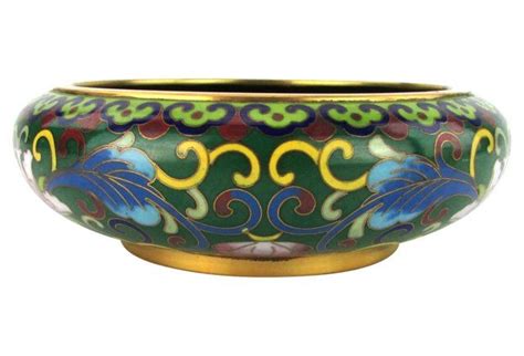 Fine Chinese Cloisonné Enamel Bowl Enamel Bowl Cloisonne Enamel Cloisonne