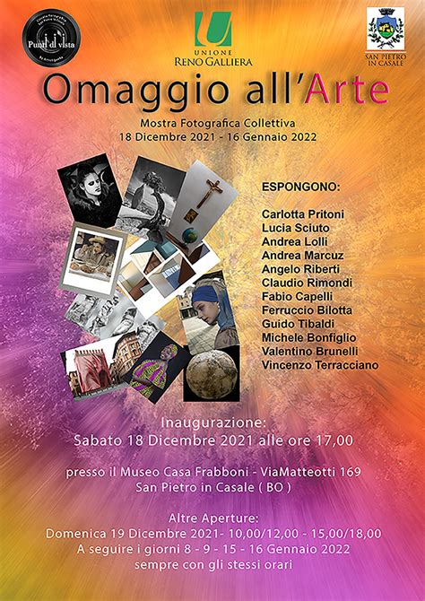 Mostra Fotografica Collettiva Omaggio All Arte Notiziario Regione