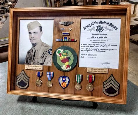 Pin By Greg Seitz On Military Shadow Boxes Military Shadow Box Shadow Boxes Shadow