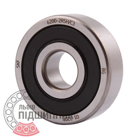 Bearing 6200 2RSH C3 SKF Deep Groove Sealed Ball Bearing SKF Series