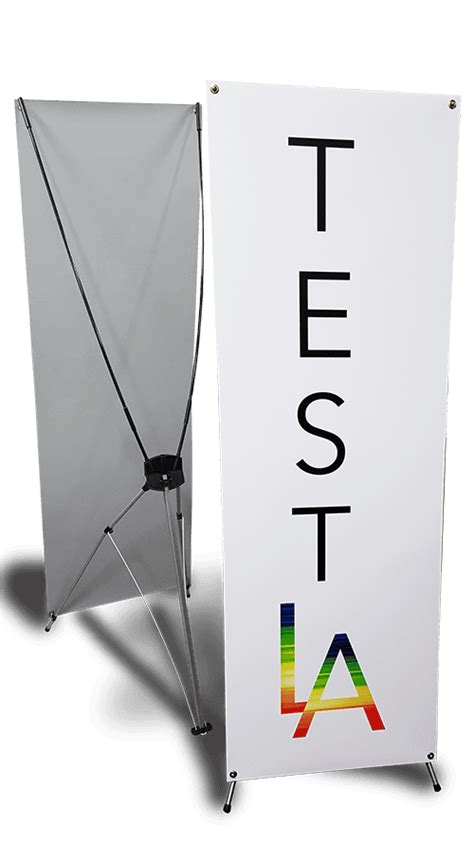 Stainless Steel Retractable Banner Stand Design Printing Los